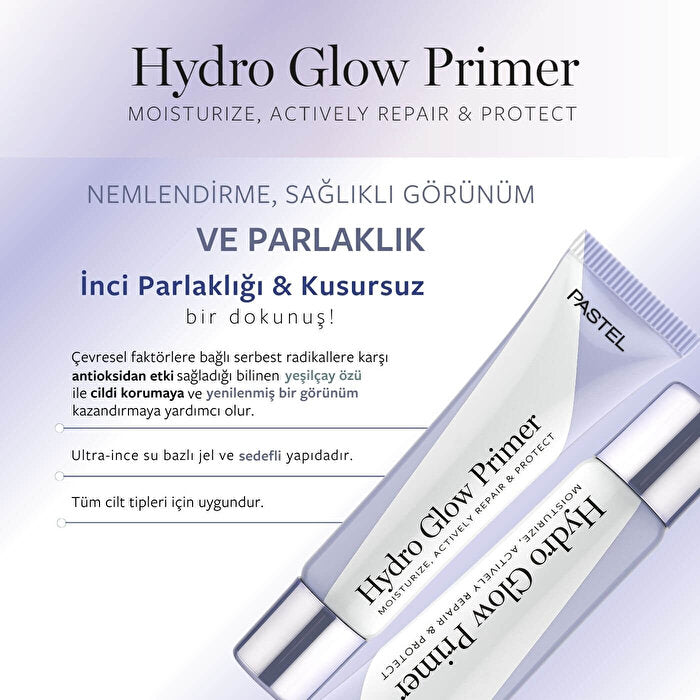 Pastel Hydro Glow Primer - Hydrating Illuminating Makeup Base | 30ml