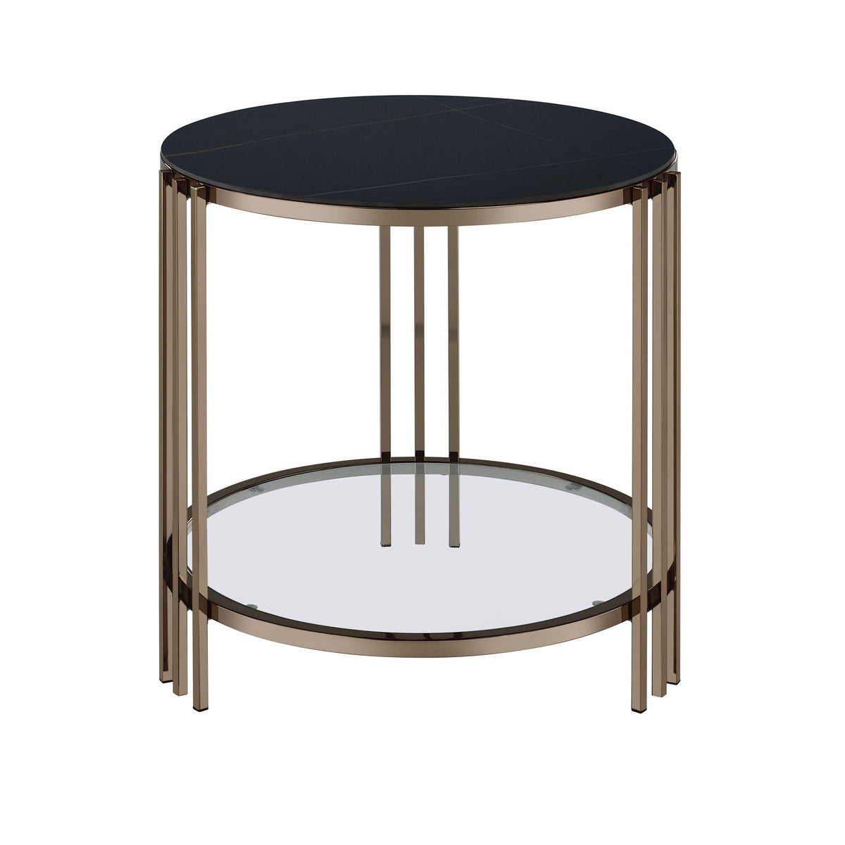 Abisha - Sintered Stone Top Round Tables