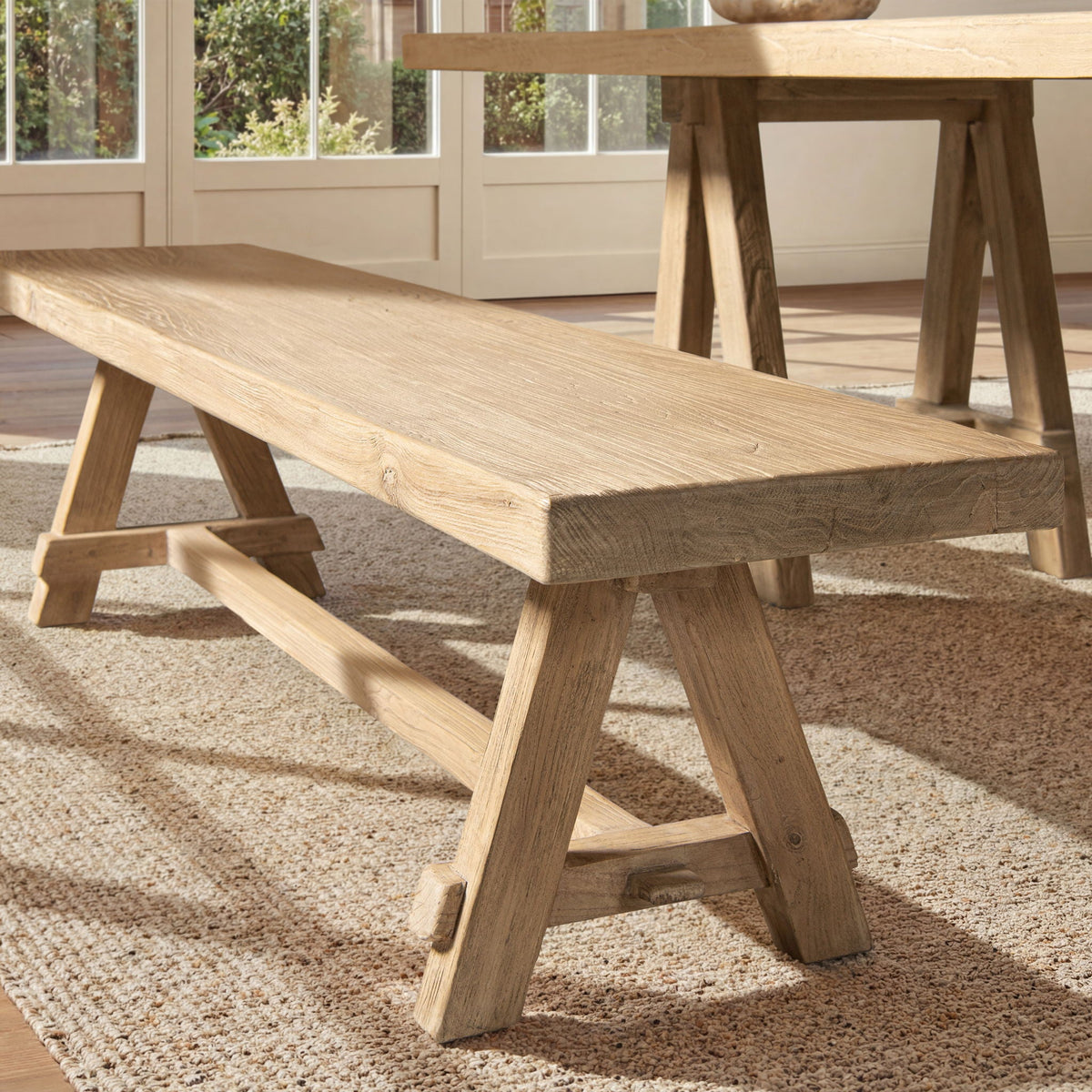 Hawthorne - Dining Bench - Natural