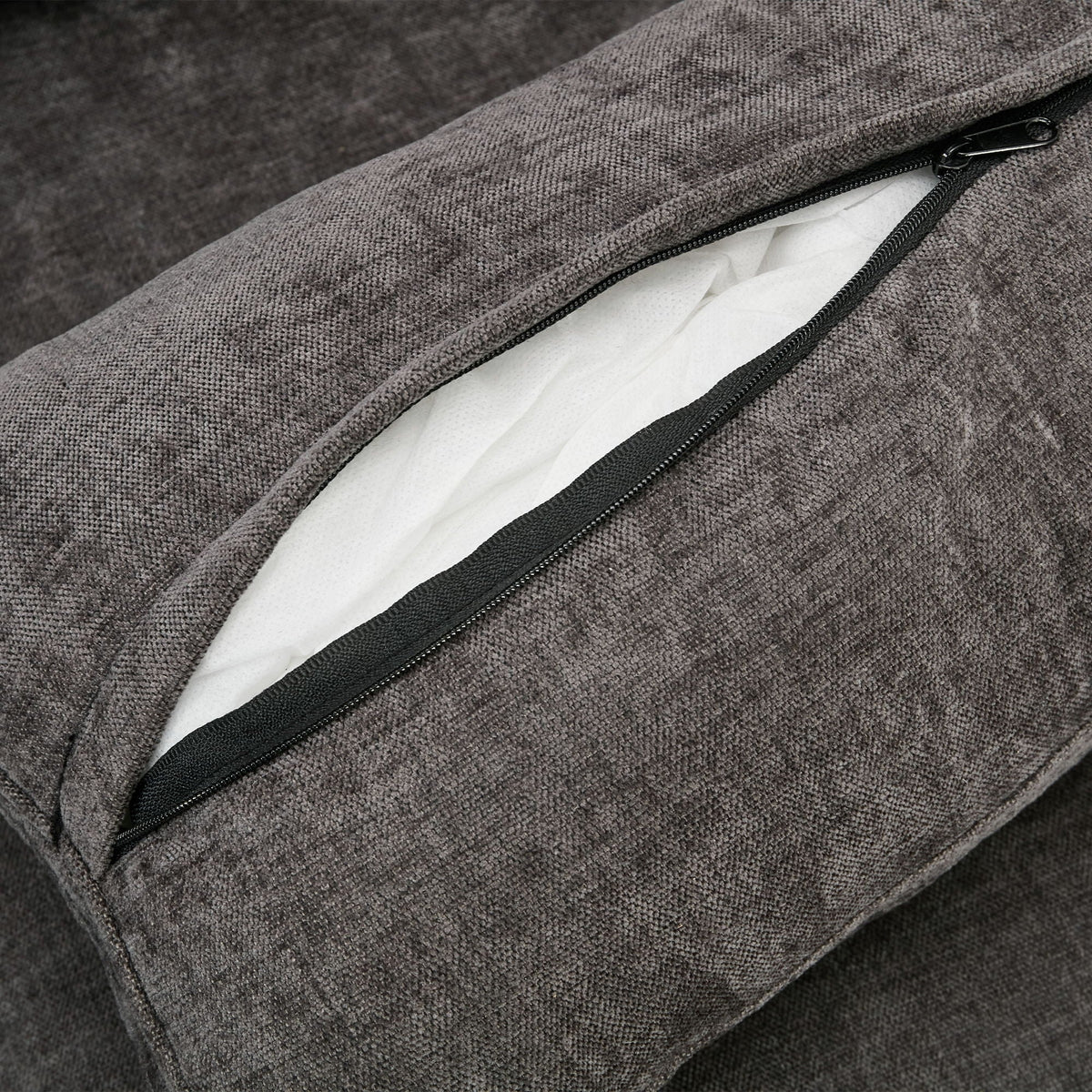Cozy Upholstered Cushion Armchair For Living Room
