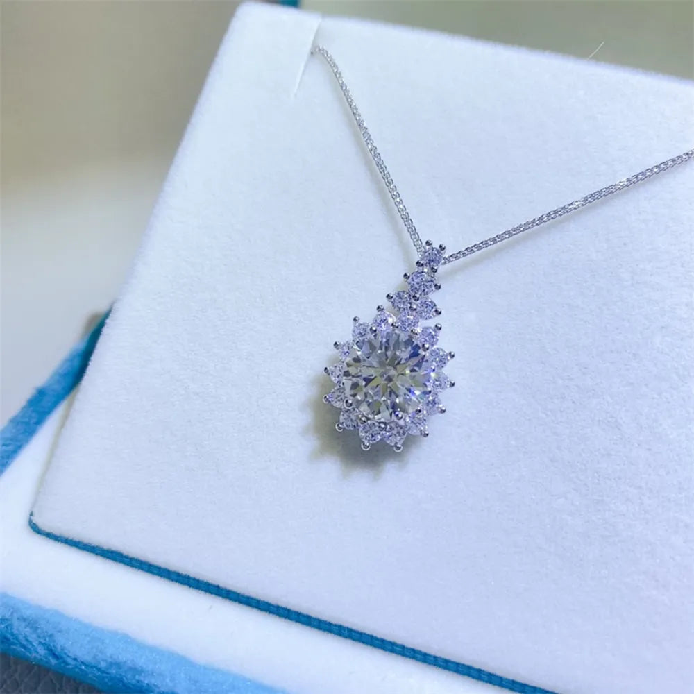 5 Carat Sparkala™ 925 Sterling Silver Pendant Necklace