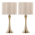 Lenuxe - Contemporary & Modern Design Table Lamp (Set of 2)