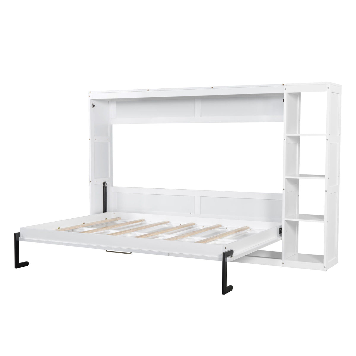 Murphy Bed With Bookshelf And Storage