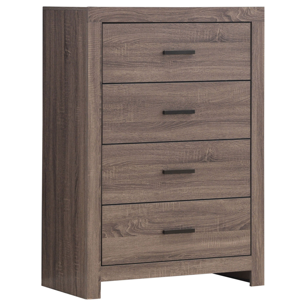 Geary - Slatted Headboard Panel Bedroom Set