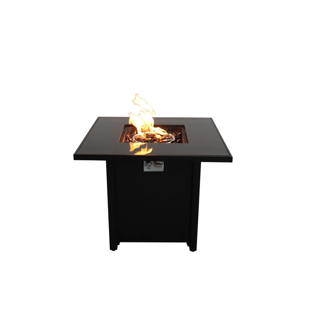 Outdoor Fire Pit For Outdoor Home Garden Backyard Fireplace - Black