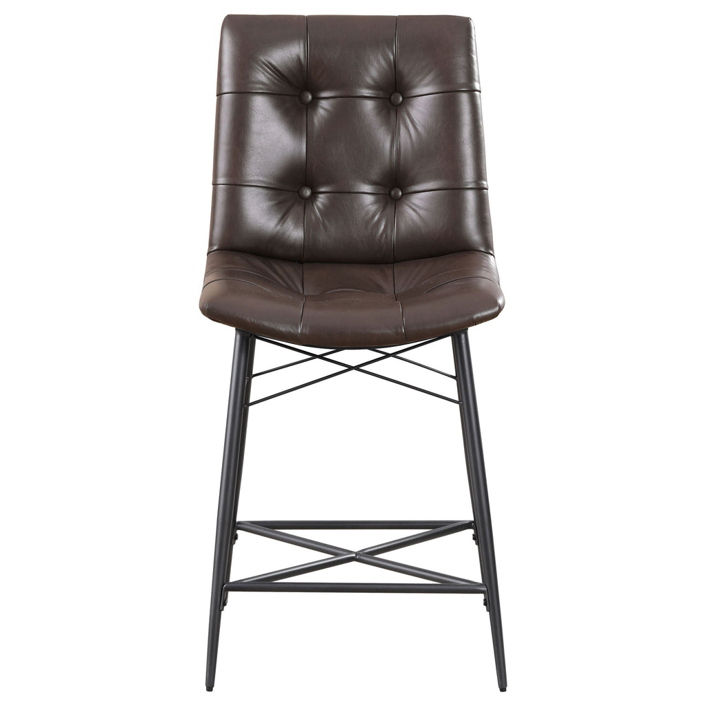 Counter Height Stools & Padded Seat (Set of 2)