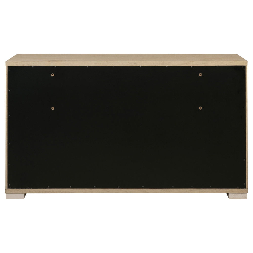 Mirador - 6 Drawer Bedroom Dresser - Natural