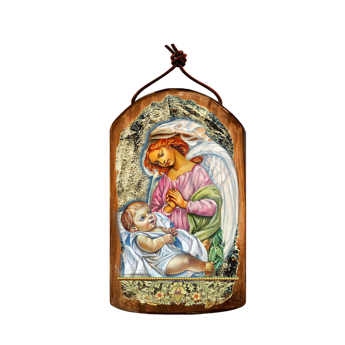 Blessing Angels Religious Christian Sacred Icon Ornament - Inspirational Icon Decor - 87028