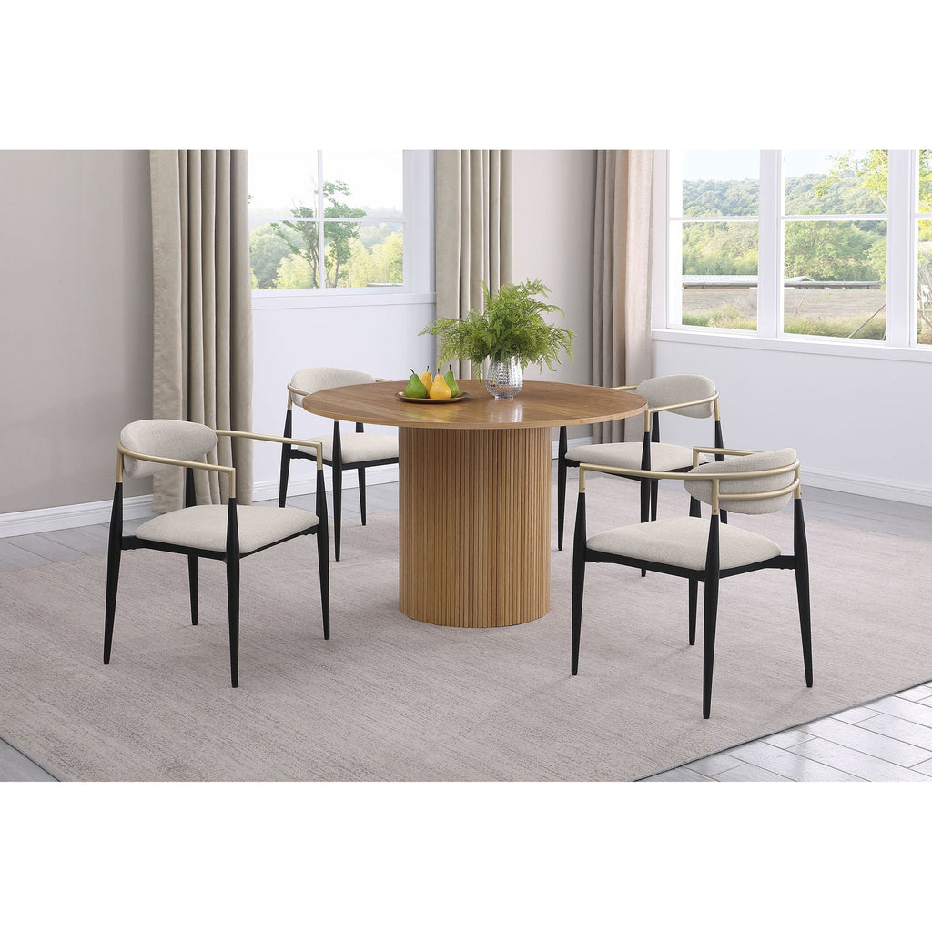 Chesley - Round Dining Table - Natural