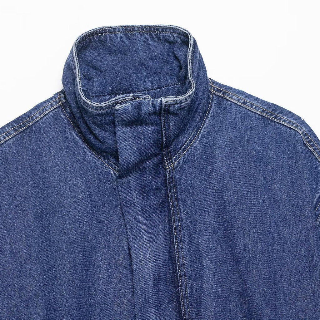 Early Autumn Casual All Match Denim Jacket Coat