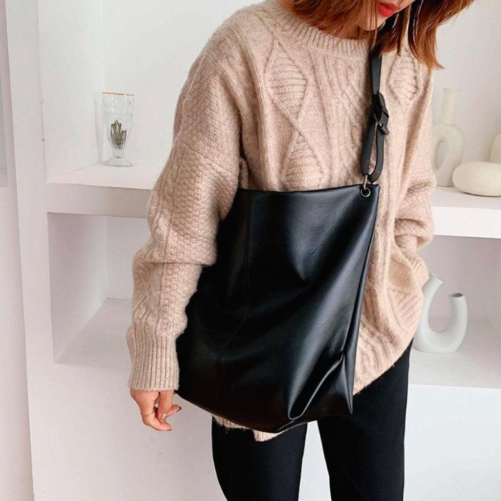 CeCe Vegan Leather Shoulder Bag