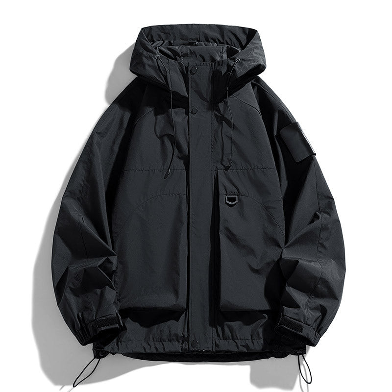 Jacket Men's Windproof Waterproof Leisure Fashion Work Clothes Coat