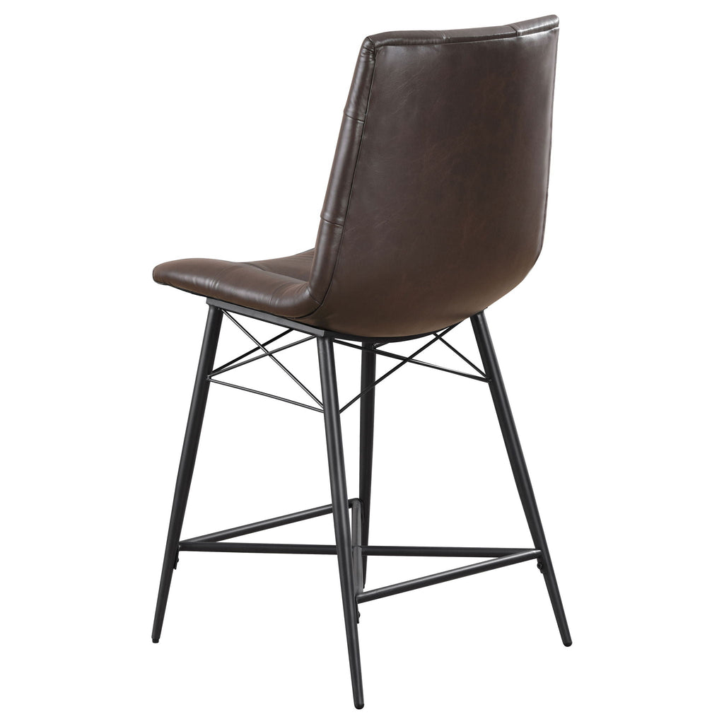 Counter Height Stools & Padded Seat (Set of 2)