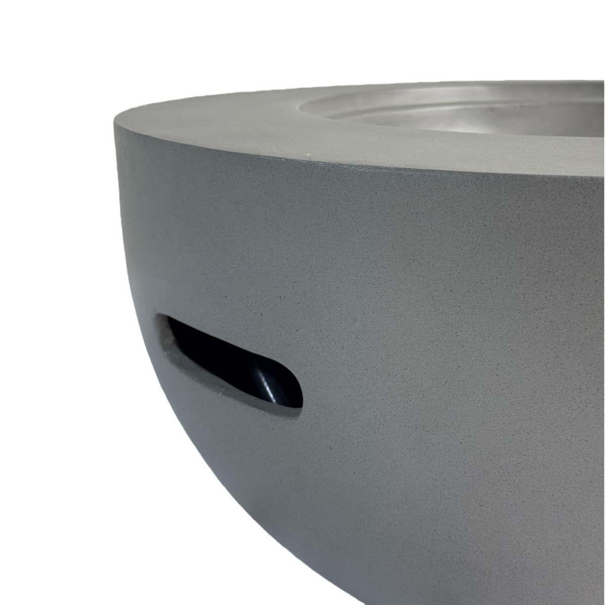 Outdoor Round Propane Fire Pit Table 28-inch, 40,000 BTU