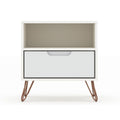 Rockefeller - Nightstand With 1 Drawer - White