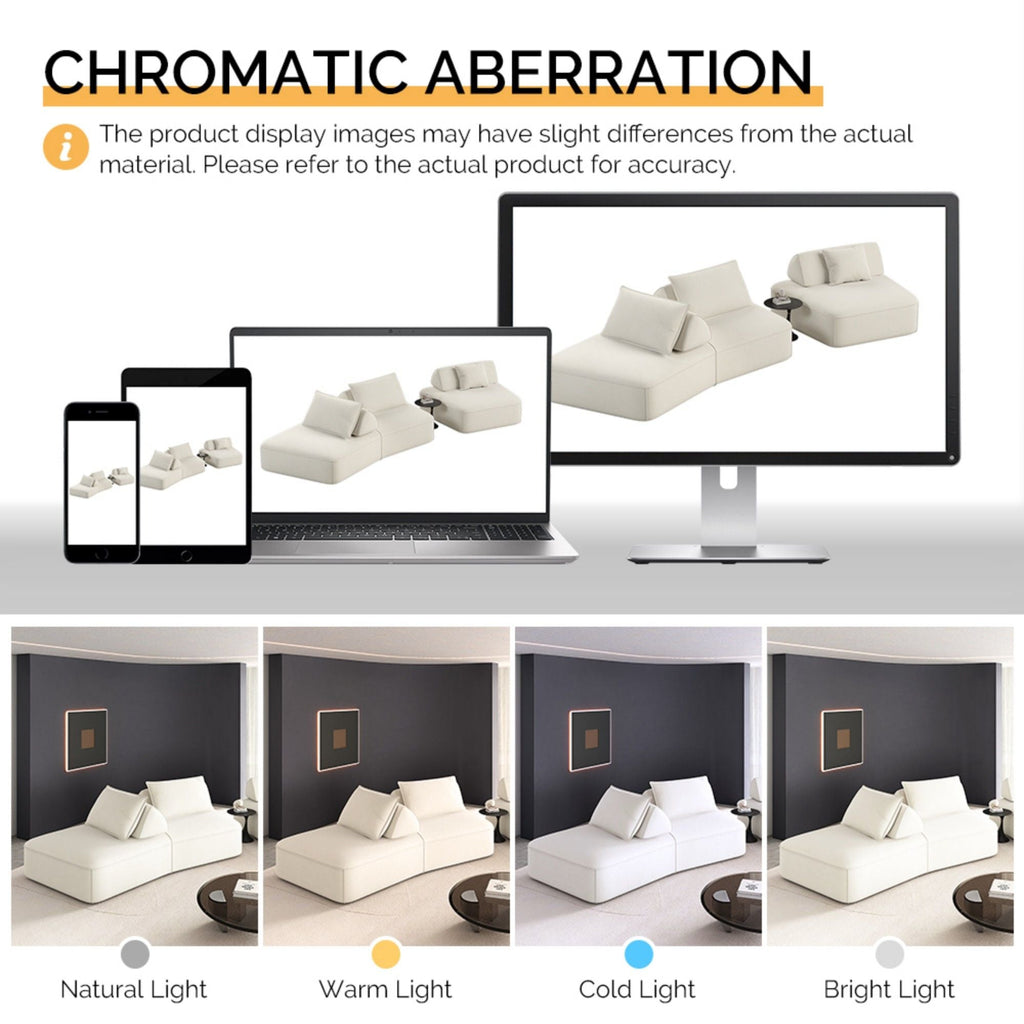 Modern Luxury Oversized Modular Sectional Sofa Set