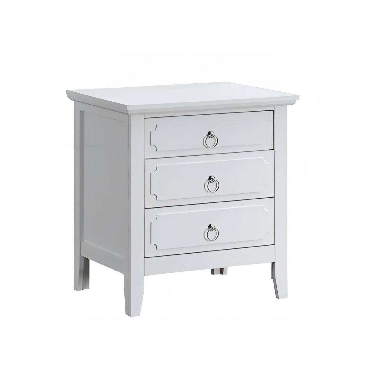Hammond - 3 Drawer Nightstand - White