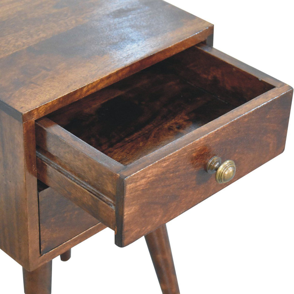 Solid Wood Mini Nightstand