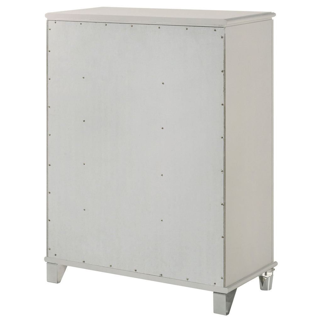Gwendolyn - 5 Drawer Bedroom Chest Of Drawers - White