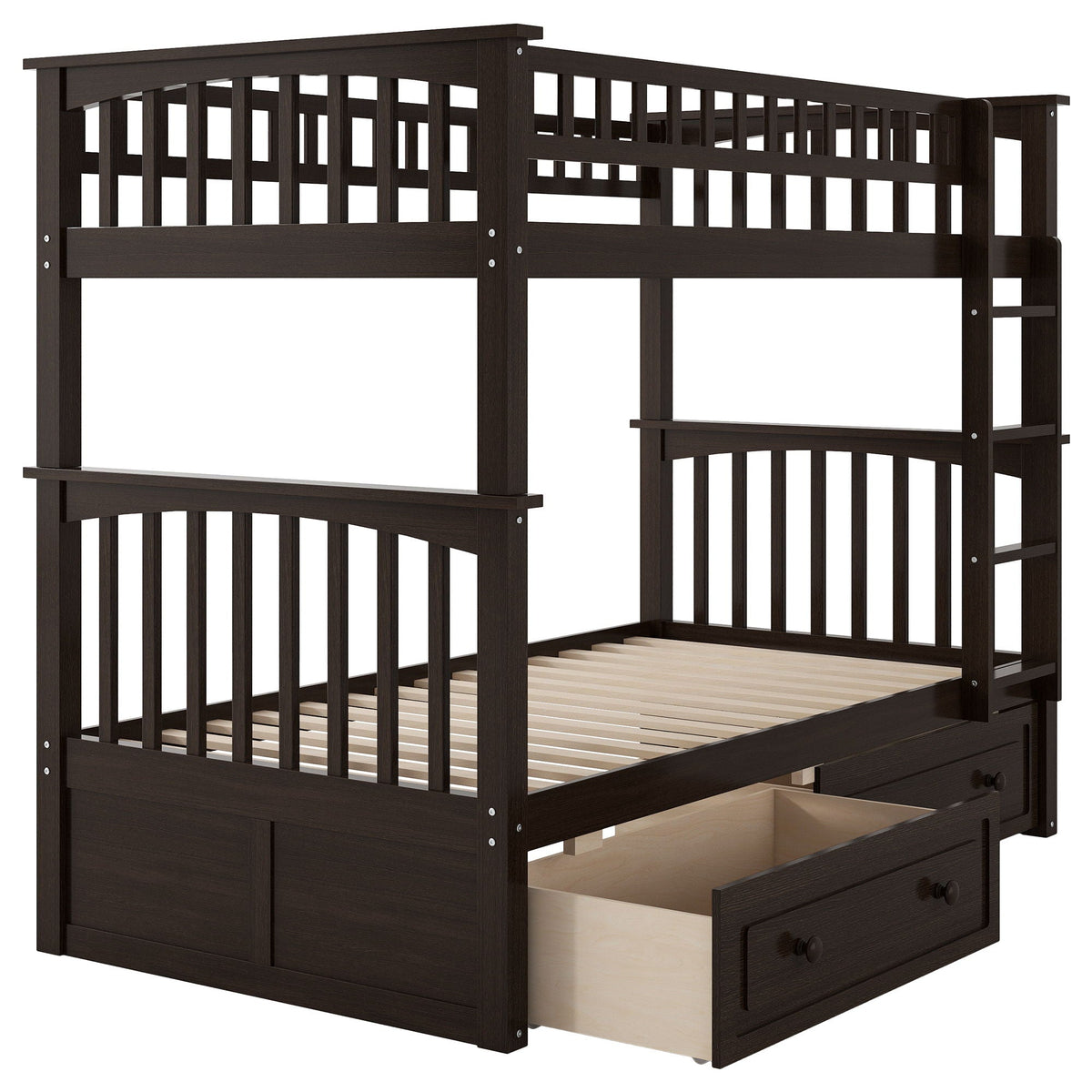Bunk Bed With Drawers, Convertible Design