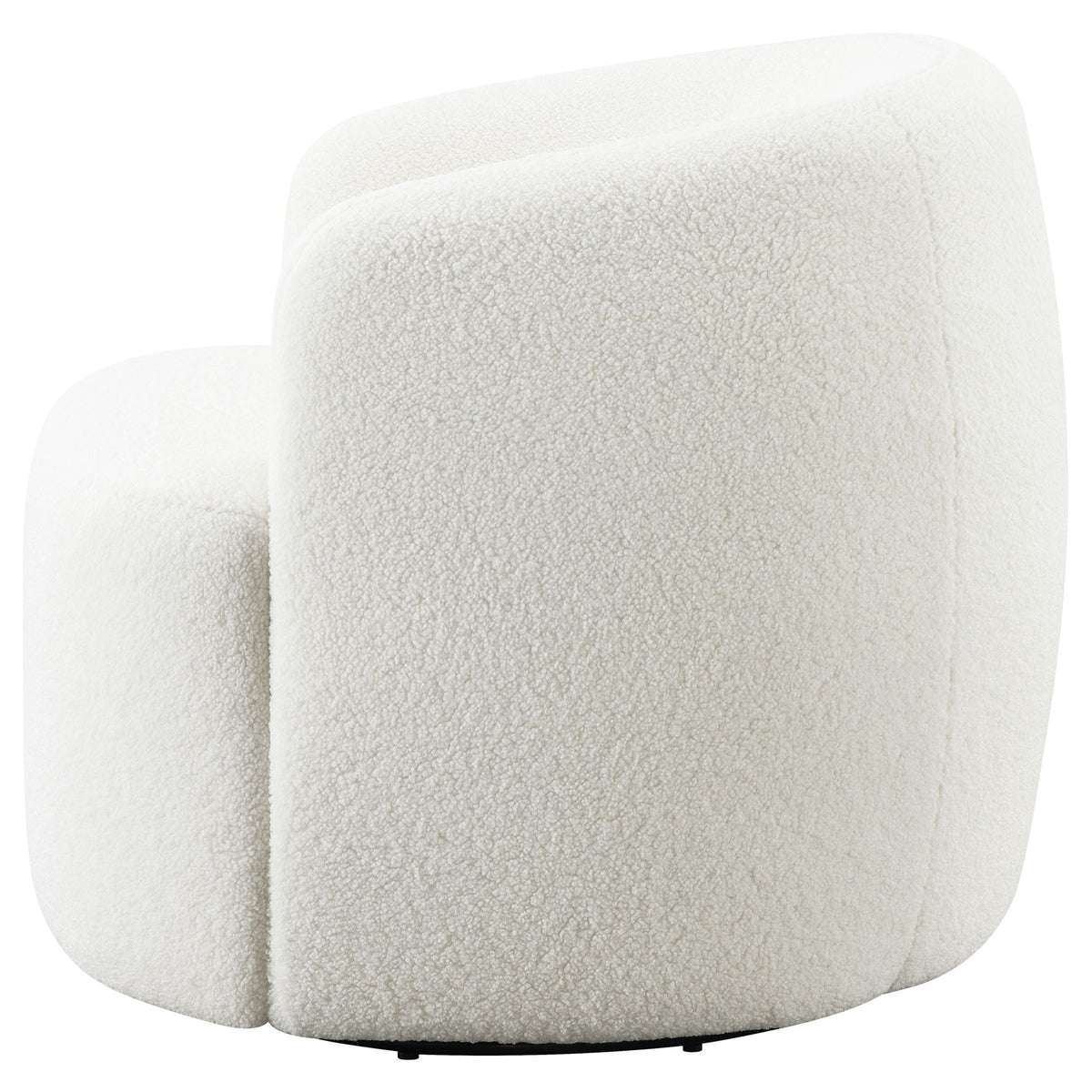 Denae - Upholstered Swivel Chair - Ivory