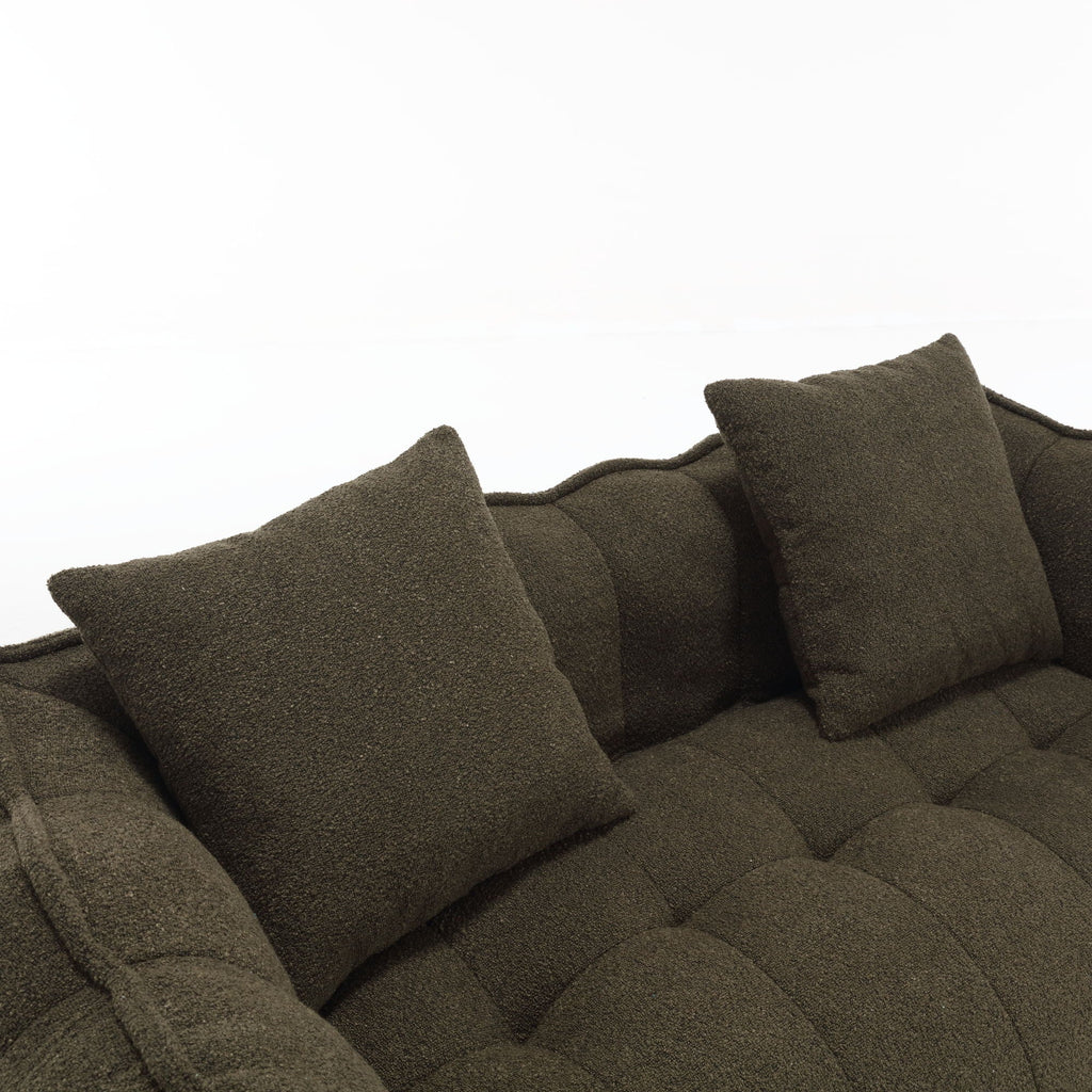 Cozy Beanbag Chair With High Resilience Foam Core For 2