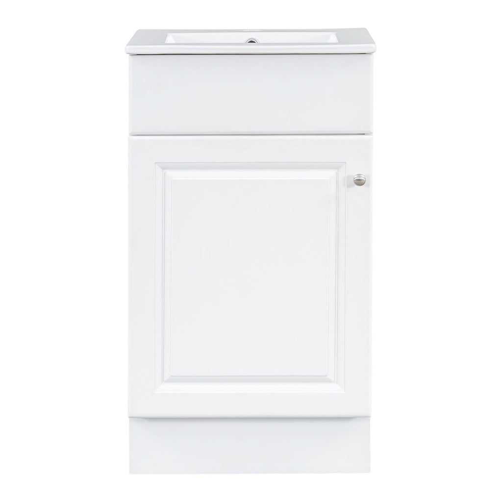 Bathroom Vanity With Sink, Cabinet With Adjustable Shelf