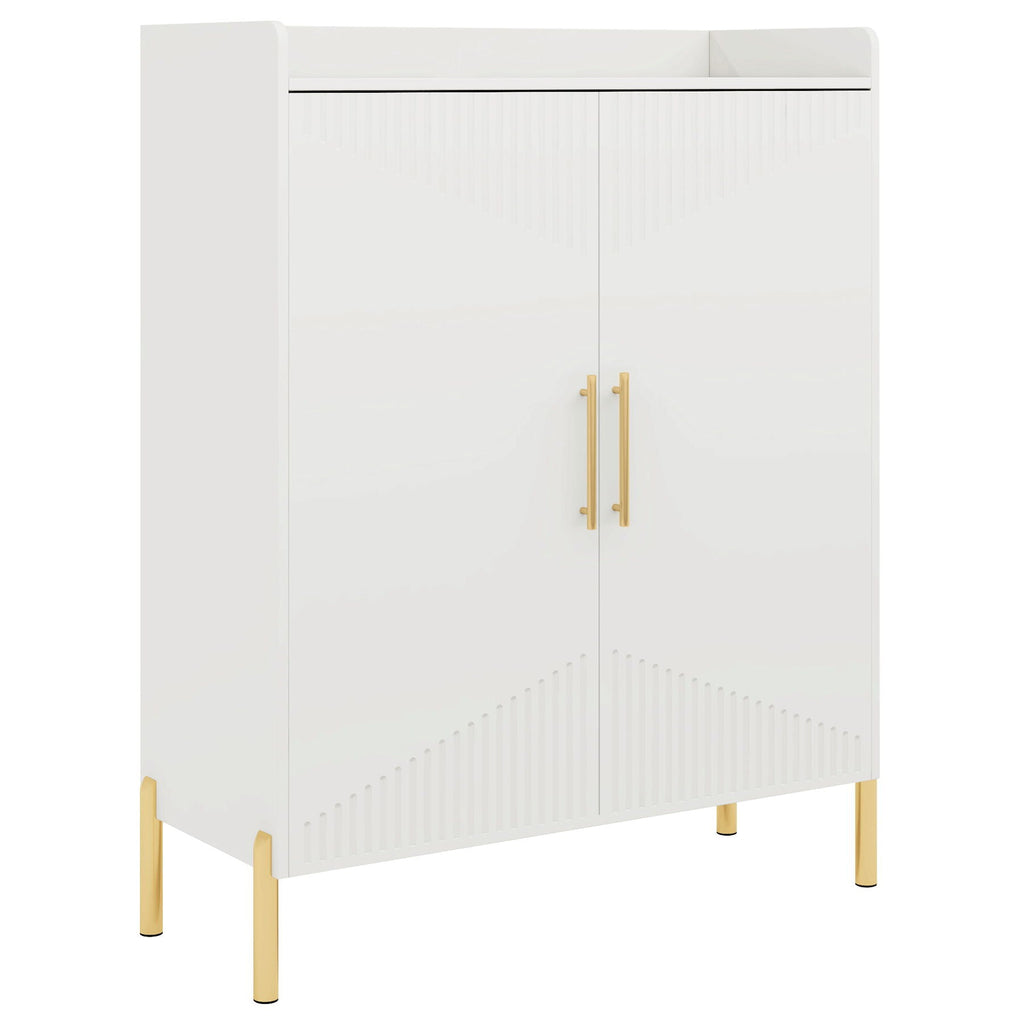 6 Tier Entryway Shoe Cabinet With Doors