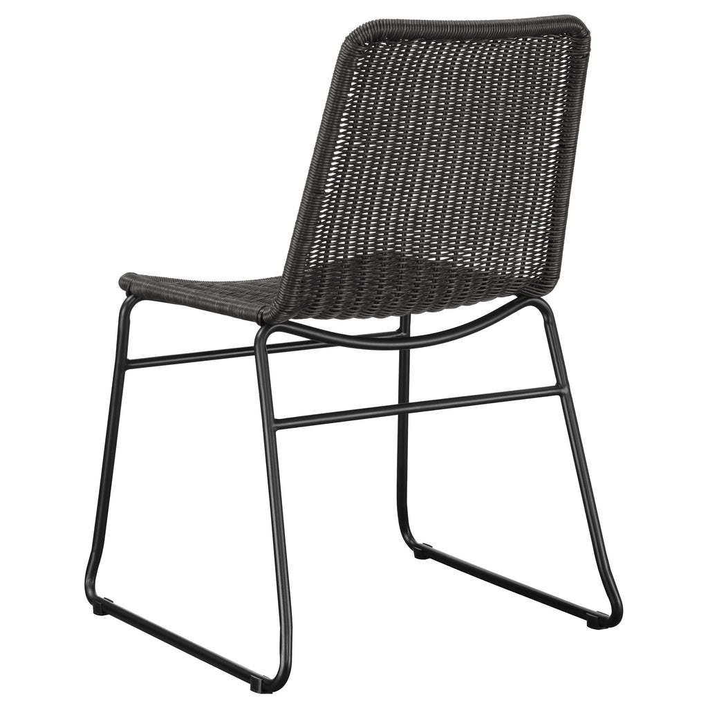 Dacy - Dining Side (Set of 2) And Sturdy Sled Base - Brown