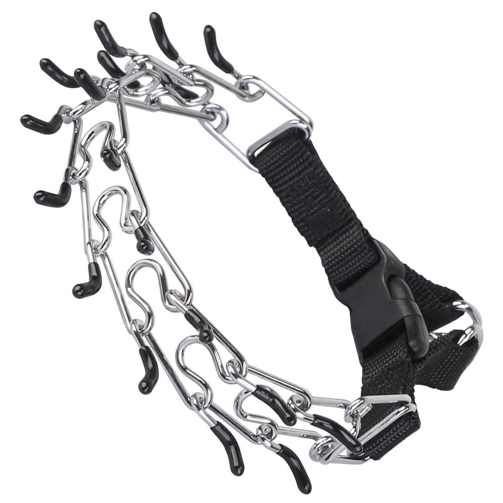 Adjustable Dog Choke Collar Training Chain