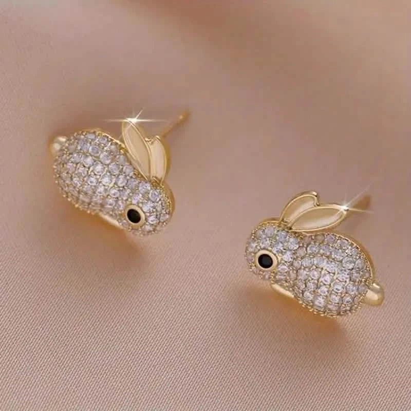 Adorable Rabbit-shaped Earrings
