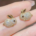 Adorable Rabbit-shaped Earrings