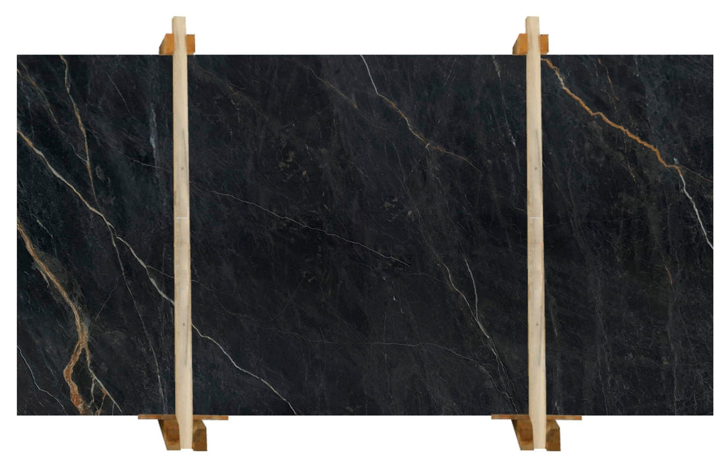 Adriatic Black Bookmatching Marble Slabs Polished -Full Truckload