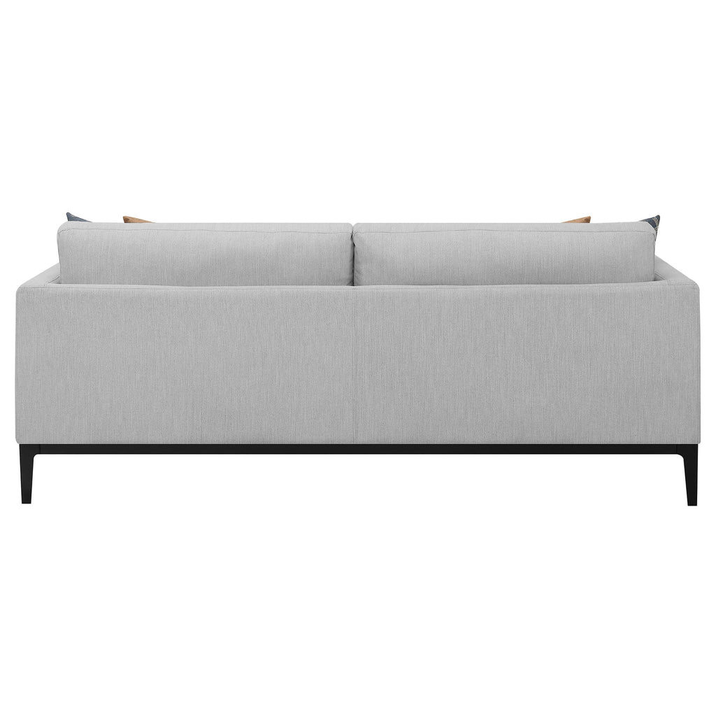 Montauk - Upholstered Sofa With Reversible Cushions - Light Gray
