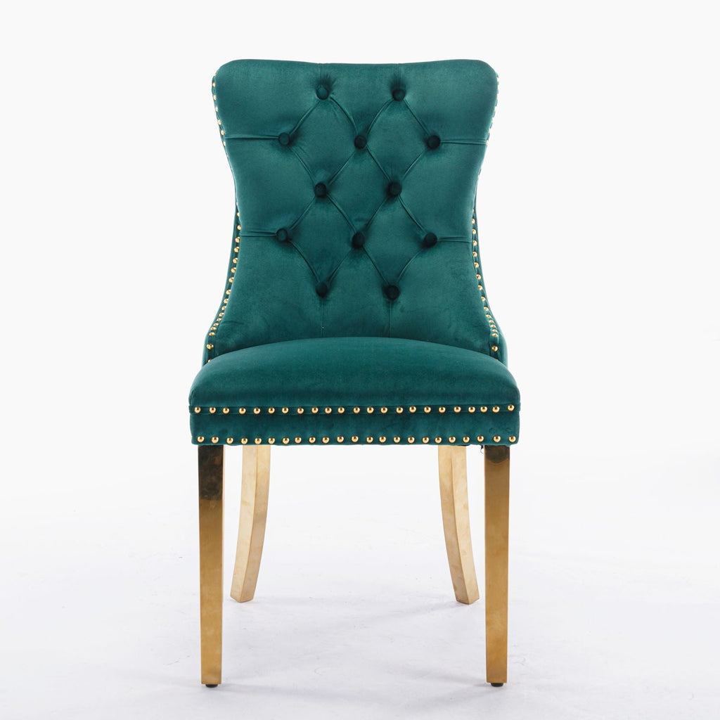 Nikki - Modern, High-End Tufted Dining Chair (Set of 2)