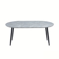 Extensible Table, Dining Table, Office Table, Coffee Table Metal Leg