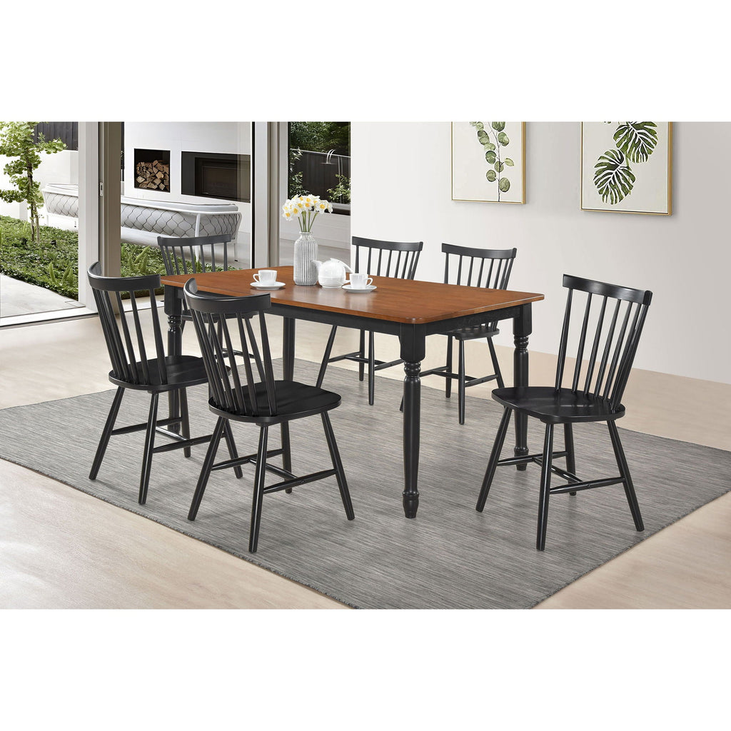 Hayward - Dining Table Rectangular Table With Rounded Edge Top - Walnut