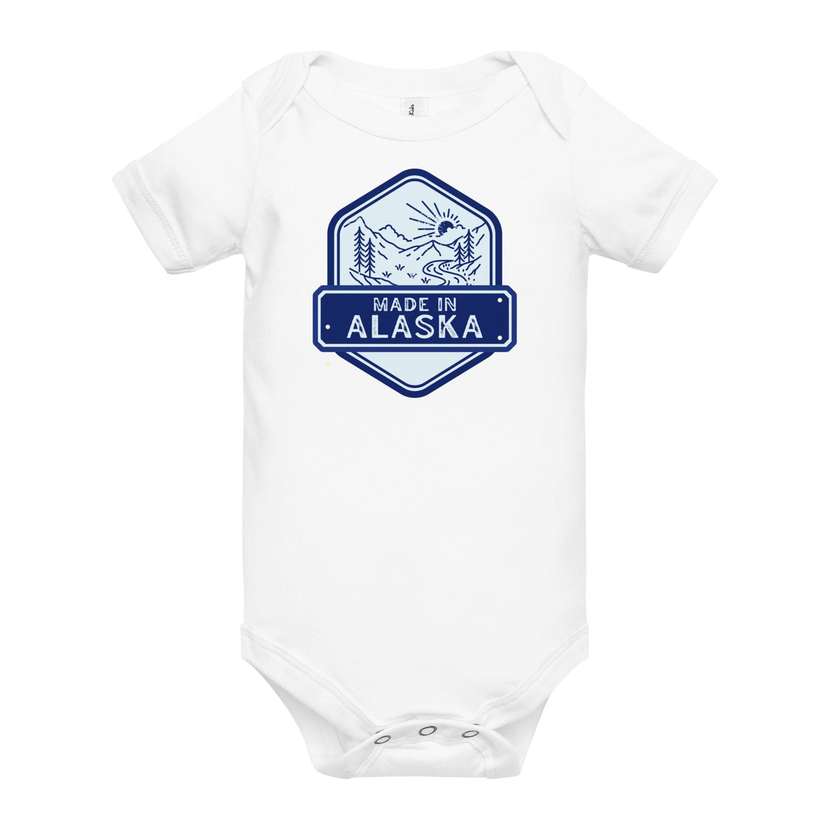 Alaska Baby Onesie Newborn Coming Home Essential