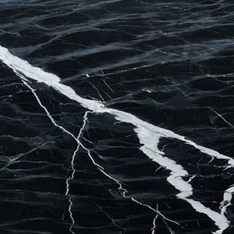 Alexandrette Black Marble Polished Floor and Wall Tile - Large Format - Livfloors Collection