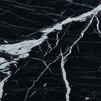 Alexandrette Black Marble Polished Floor and Wall Tile - Large Format - Livfloors Collection