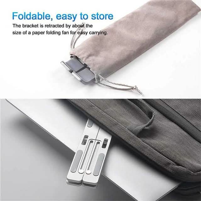 Aluminum Alloy Foldable Portable Laptop Stand