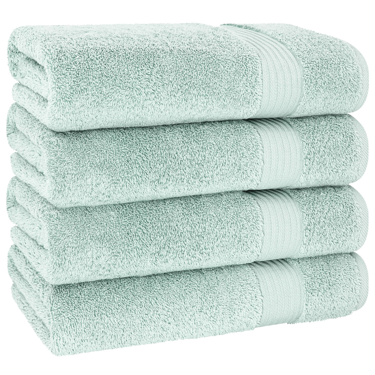 American Soft Linen Bekos 100% Cotton Turkish Towels, 4 Piece Bath Towel Set