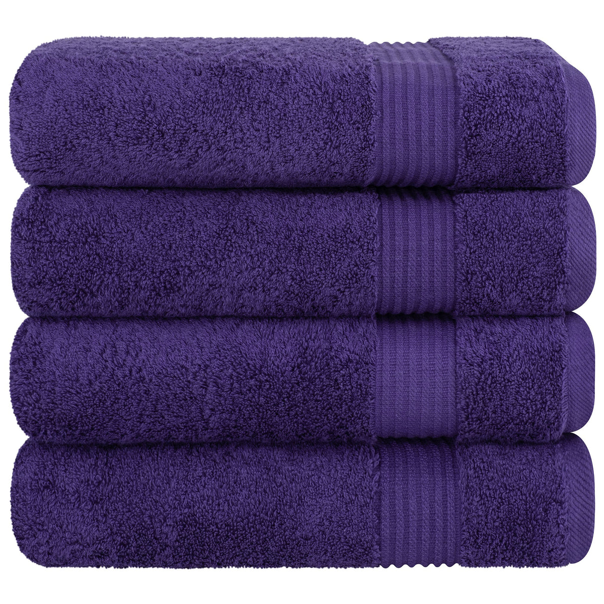 American Soft Linen Bekos 100% Cotton Turkish Towels, 4 Piece Bath Towel Set