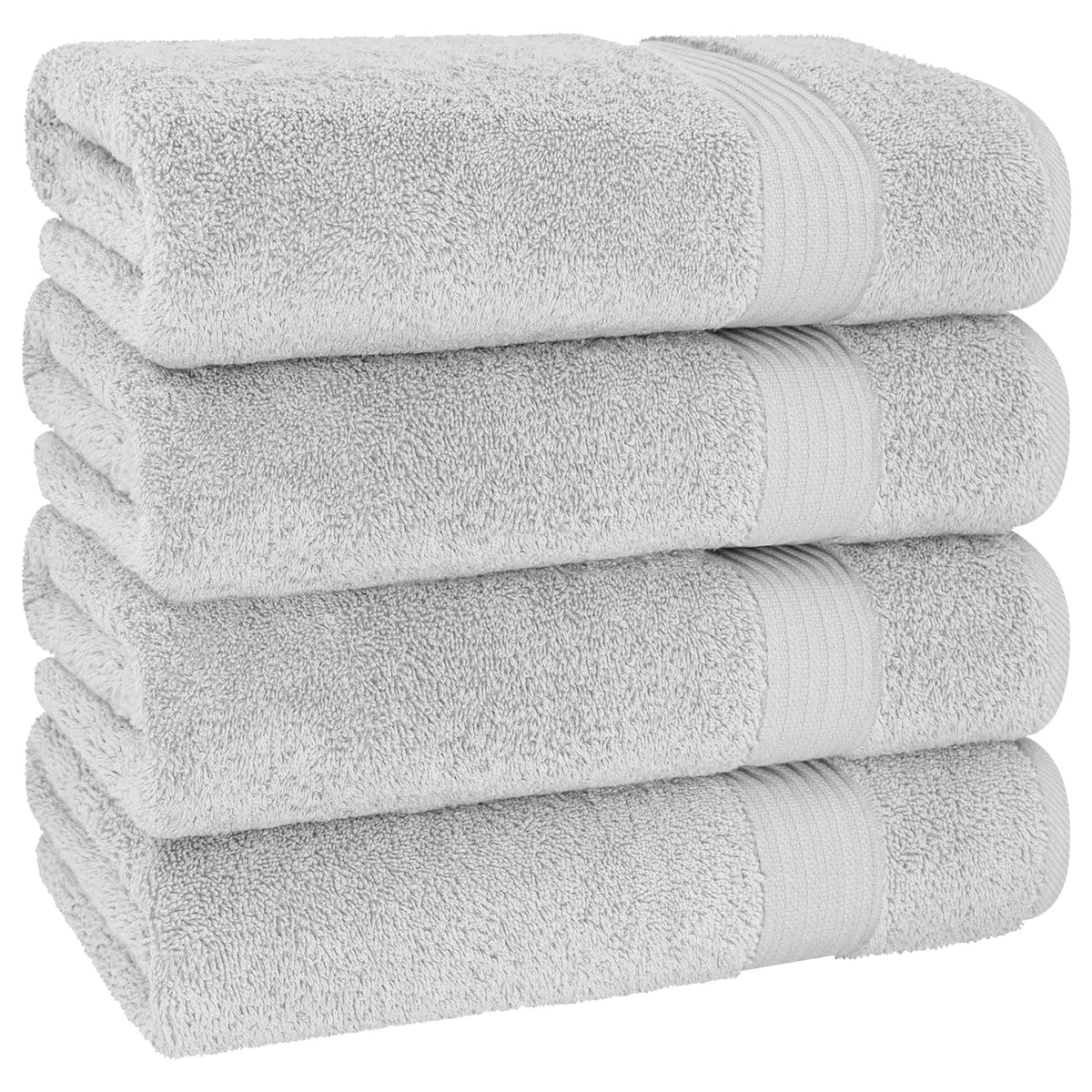 American Soft Linen Bekos 100% Cotton Turkish Towels, 4 Piece Bath Towel Set