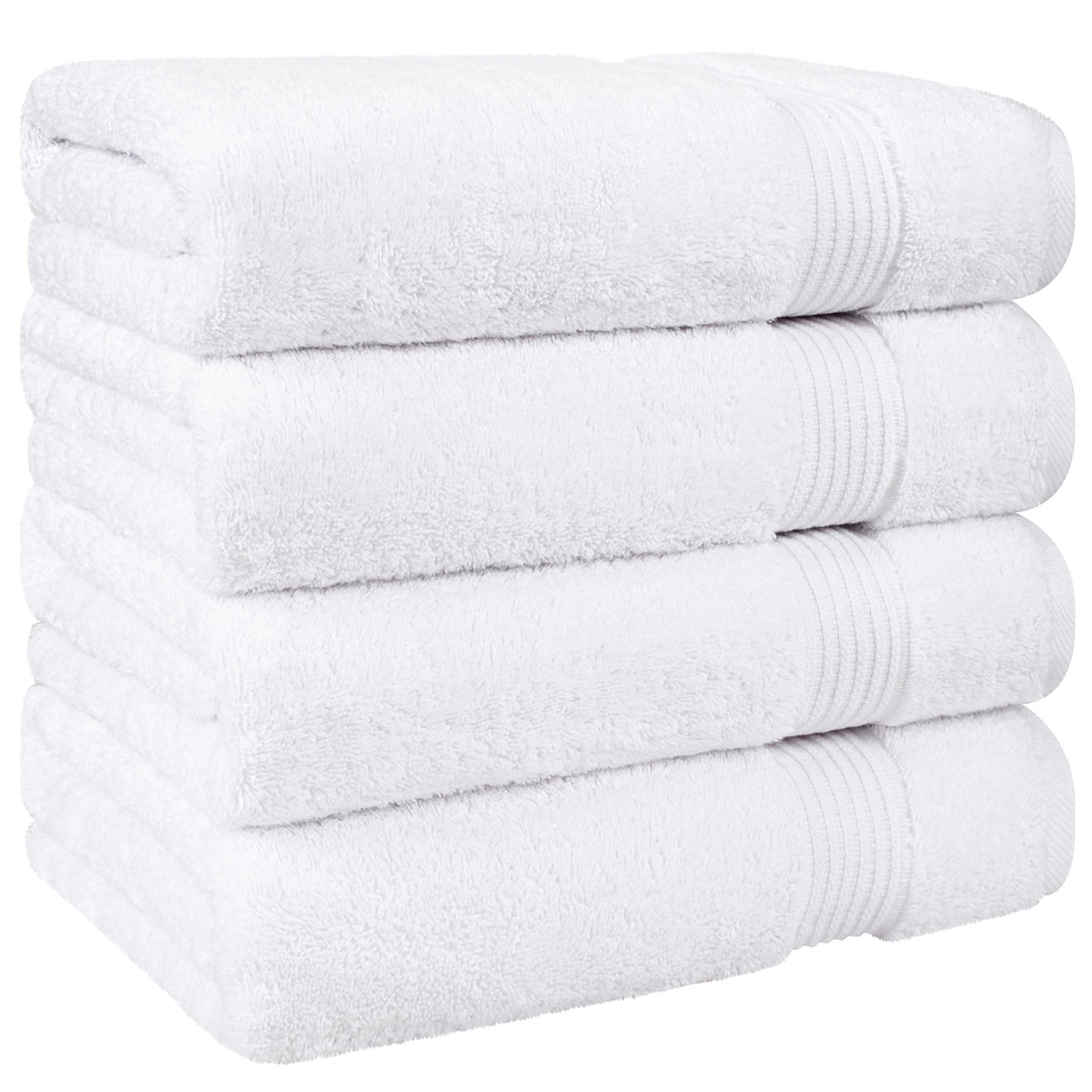 American Soft Linen Bekos 100% Cotton Turkish Towels, 4 Piece Bath Towel Set