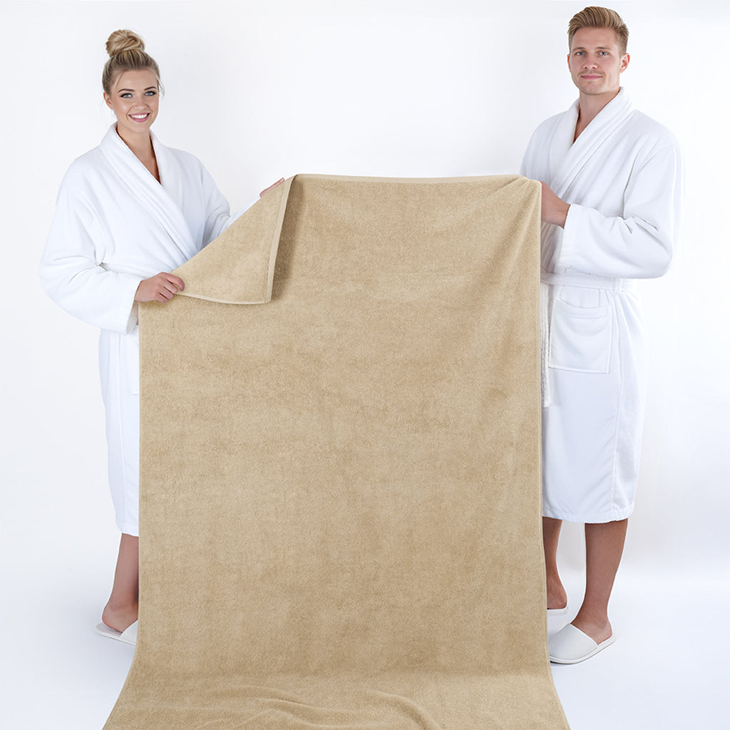 40x80 Inch Premium Bath Sheet OVERSIZED 100% Ring Spun Cotton, Luxury, Maximum Softness, Extra Large Bath Towel