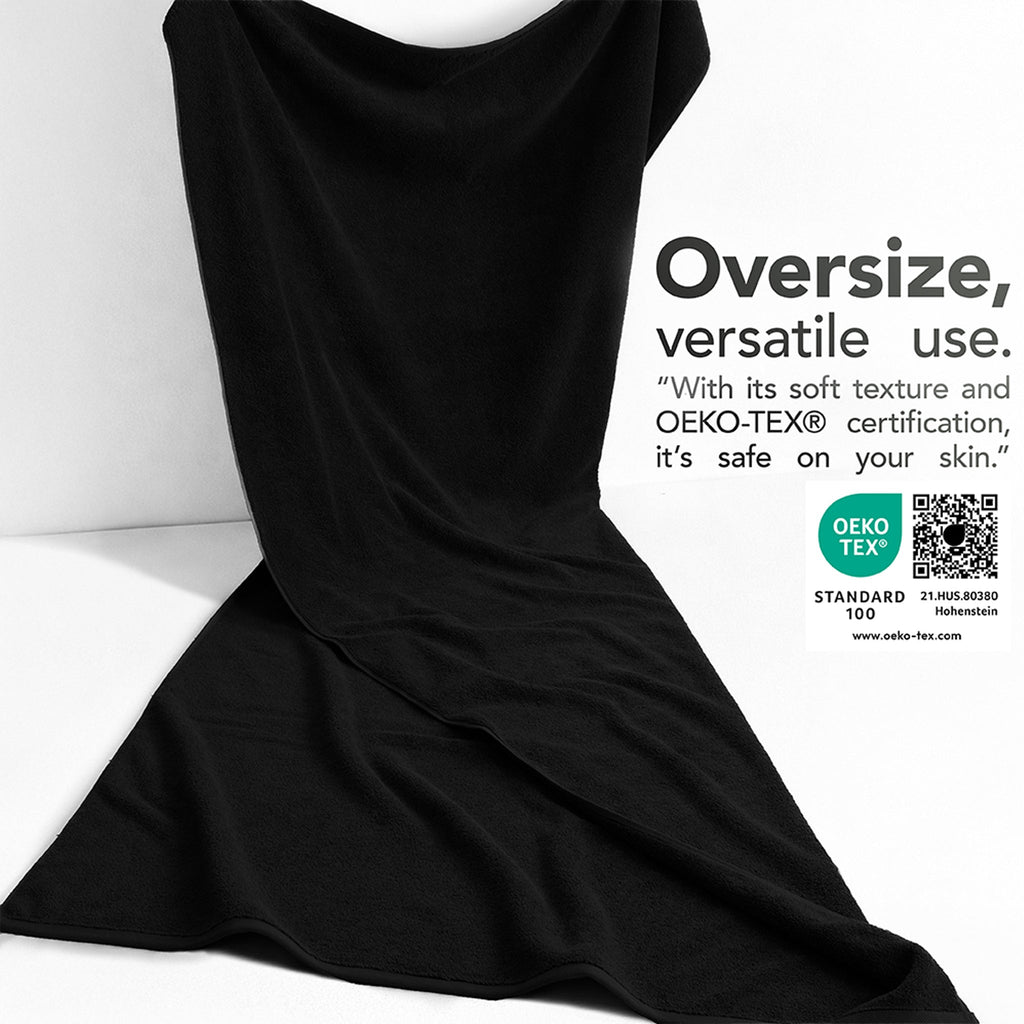 40x80 Inch Premium Bath Sheet OVERSIZED 100% Ring Spun Cotton, Luxury, Maximum Softness, Extra Large Bath Towel