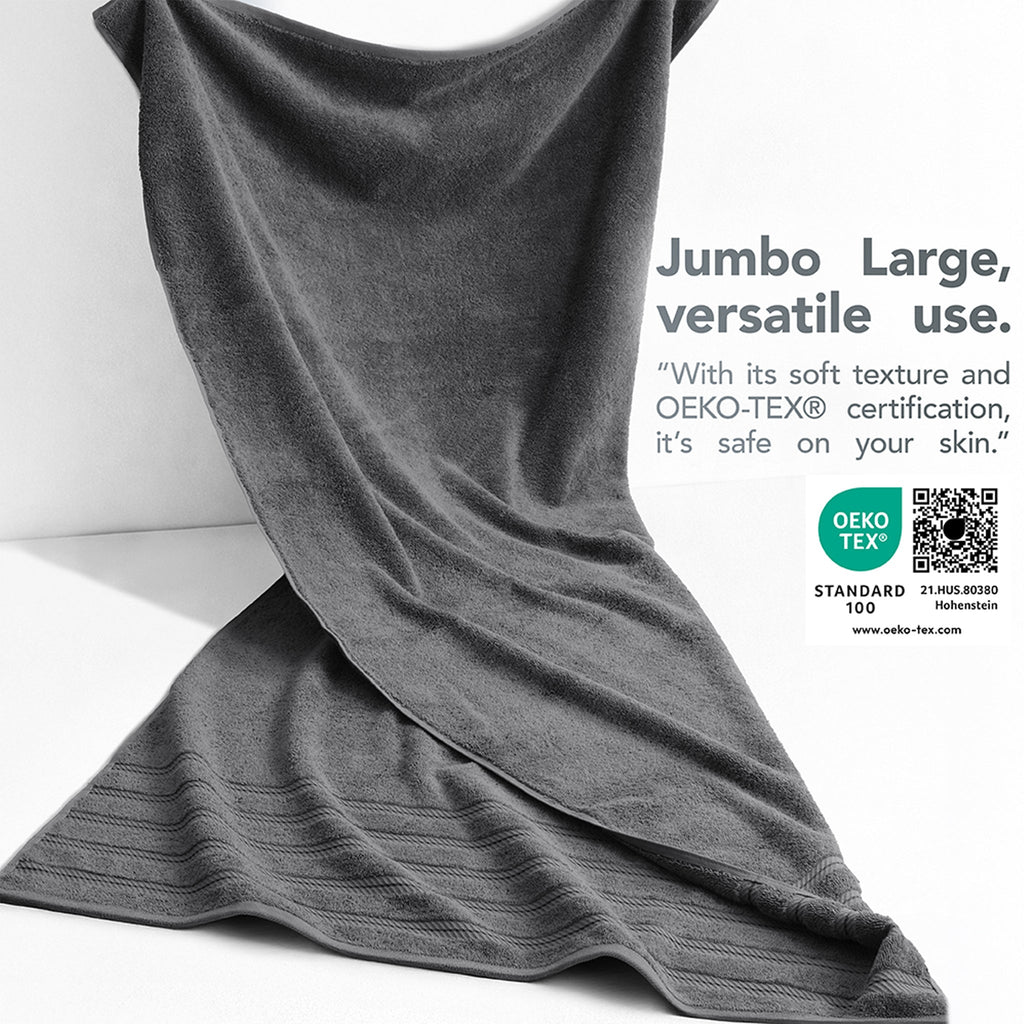 35x70 Inch Premium Bath Sheet JUMBO 100% Cotton Turkish Towels, Extremely Soft, Luxury,  Extra Large Bath Towel (BEST CHOICE)