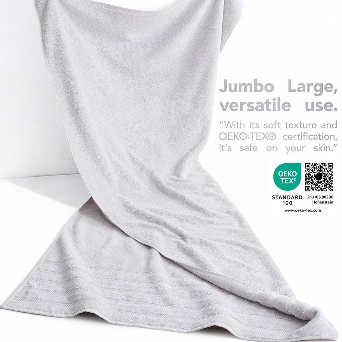 35x70 Inch Premium Bath Sheet JUMBO 100% Cotton Turkish Towels, Extremely Soft, Luxury,  Extra Large Bath Towel (BEST CHOICE)