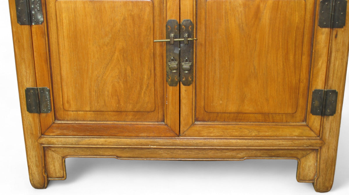 Antique Chinese Blackwood Chest with 3 Drawers